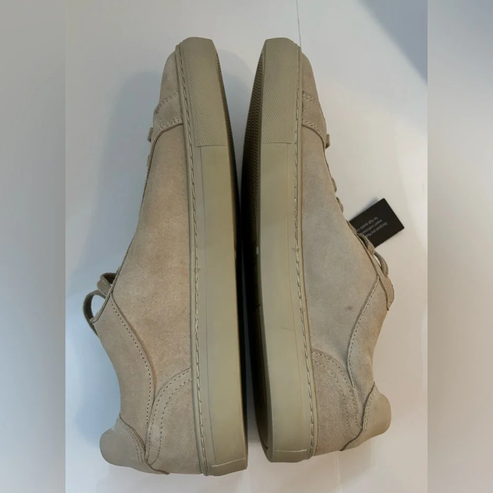 Avellini Women Genuine Leather Low Top Sneakers Size 40/9.5 Preppy Casual